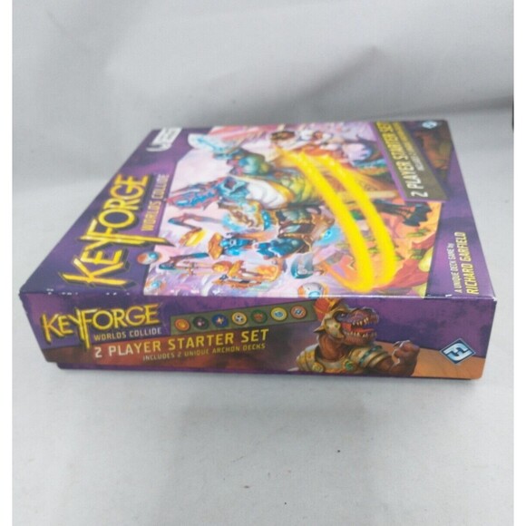 Keyforge Worlds Collide Starter Set Fantasy Flight Games - Picture 14 of 16